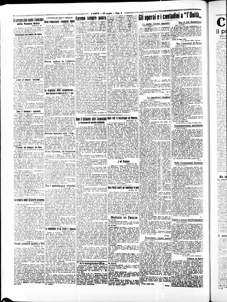 L'Unità : quotidiano degli operai e dei contadini